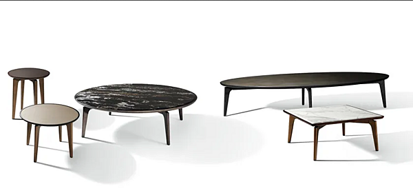 Table basse ronde en marbre Blend GIORGETTI usine GIORGETTI de l'Italie. Foto №2