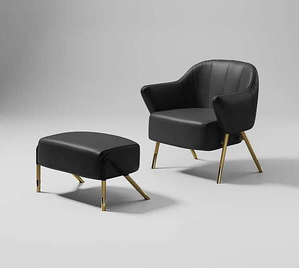 Pouf ROSSATO 09-PL04 usine ROSSATO de l'Italie. Foto №4