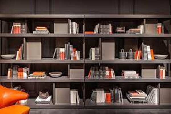 Rayonnage POLTRONA FRAU Jobs Bookcase usine POLTRONA FRAU de l'Italie. Foto №7