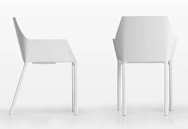 Chaise empilable en polypropylène Kristalia MEM usine Kristalia de l'Italie. Foto №13