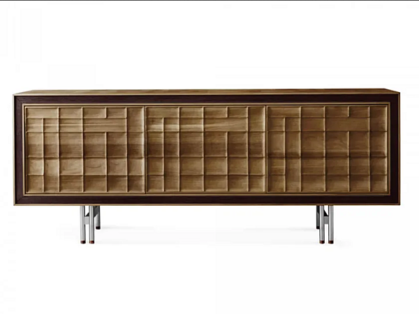 Buffet en bois avec portes Quadra A 113 DALE usine DALE de l'Italie. Foto №1