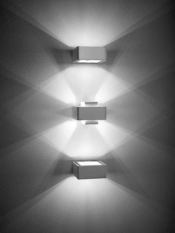 Lampe murale en métal Bijou Fabbian usine Fabbian de l'Italie. Foto №2