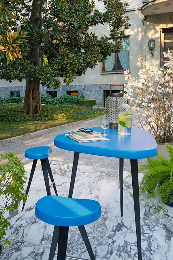 Table haute de jardin en bois multicouche CASSINA Mexique extérieur usine CASSINA de l'Italie. Foto №3