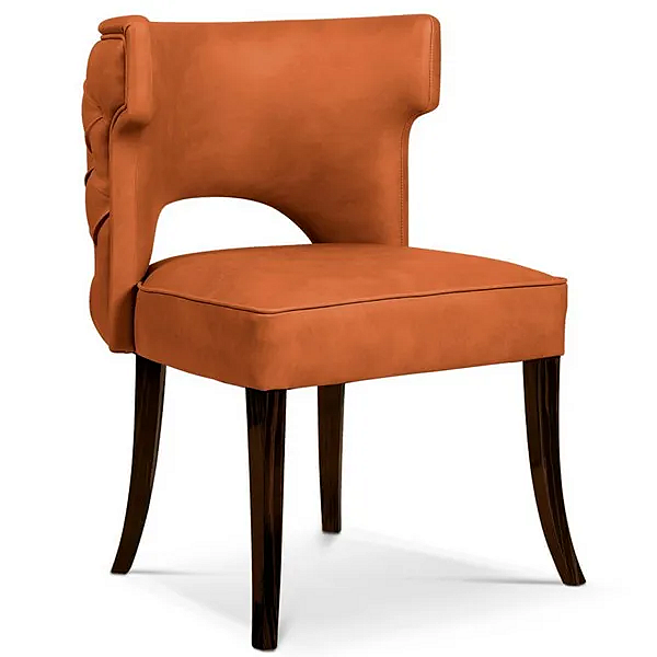 Fauteuil en cuir capitonné avec accoudoirs BRABBU Kansas usine BRABBU de l'Italie. Foto №3