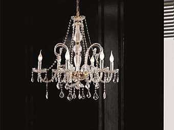 Chandelier en cristal Swarovski Epoca L6 Euroluce Lampadari Chandelier en cristal Swarovski Epoca L6 Euroluce Lampadari usine EUROLUCE LAMPADARi de l'Italie