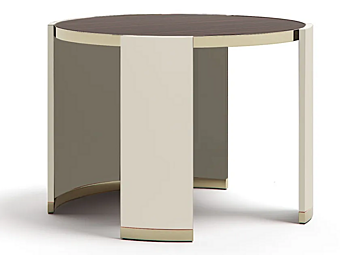 Table basse ronde en bois Jewel 70 Capital Collection JW.SR usine Capital Collection de l'Italie