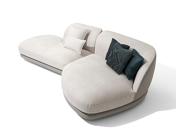 Canapé d'angle en tissu Vesper GIORGETTI usine GIORGETTI de l'Italie. Foto №2
