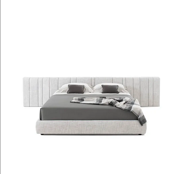 Lit double en tissu avec tête de lit rembourrée GIORGETTI Karphi Nap usine GIORGETTI de l'Italie. Foto №2