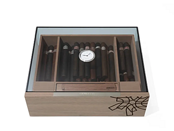 Humidor en bois et verre GIORGETTI Club GA411G