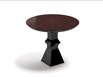 Table basse ronde en bois Alma Capital Collection ALM.SR usine Capital Collection de l'Italie