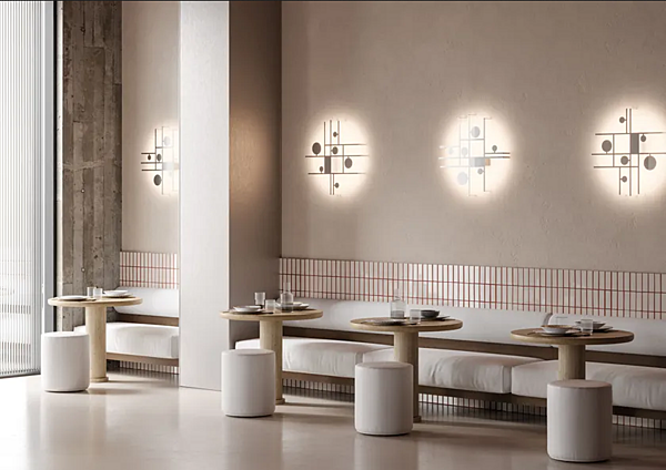 Applique et plafonnier en verre MANIFESTO AXOLIGHT usine Axolight de l'Italie. Foto №12