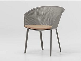 Fauteuil de jardin en aluminium KETTAL collection Stampa