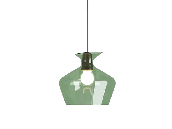 Suspension en verre LED Fabbian Malvasia usine Fabbian de l'Italie. Foto №5