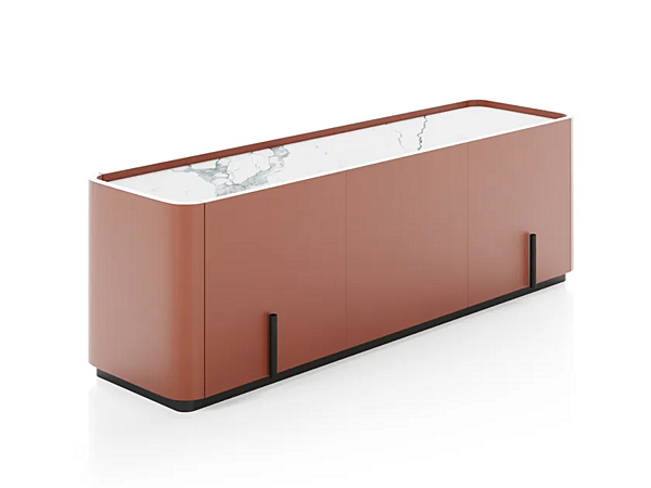 Buffet en MDF avec portes Caillou Liu Jo Living Collection CMB usine Liu Jo Living Collection de l'Italie. Foto №2