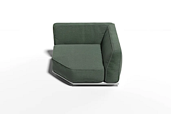 Fauteuil d'angle en tissu avec accoudoirs Atmosphera Laguna 10 LA.MD10 usine ATMOSPHERA de l'Italie. Foto №9