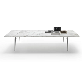 Table basse rectangulaire en marbre FLEXFORM Este usine FLEXFORM de l'Italie