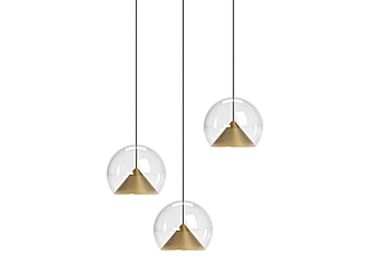 Lampe suspendue en métal Eforma collection Cherry usine Eforma de l'Italie