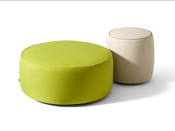 Pouf de jardin en tissu avec housse amovible CASSINA Sail Out usine CASSINA de l'Italie. Foto №1