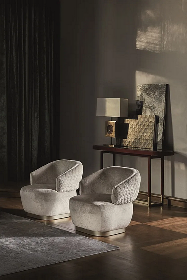 Fauteuil en tissu Sophie OPERA CONTEMPORARY ANGELO CAPPELLINI 40321 usine OPERA CONTEMPORARY de l'Italie. Foto №2