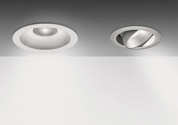 Spotlight encastré LED ajustable en aluminium Artemide Parabola usine Artemide de l'Italie. Foto №5