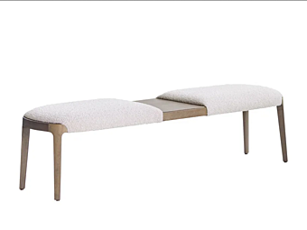 Banc en tissu rembourré Velis 942 O1 Potocco 942/O1