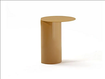 Table d'appoint ronde en bois et métal Elly Frigerio