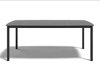 Table de jardin rectangulaire en grès cérame Atmosphera Dulton DU03.TV, DU04.TV