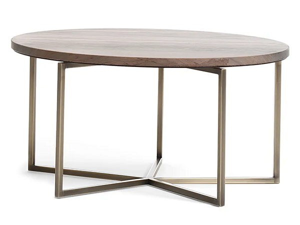 Table basse en métal et pierre Elliot Black Tie ELI70, ELI70C/P, ELI110, ELI110C/P usine Black Tie de l'Italie. Foto №2