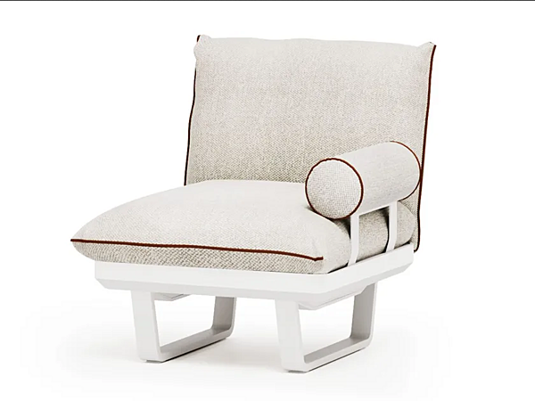 Fauteuil d'angle en tissu Atmosphera Venice usine ATMOSPHERA de l'Italie. Foto №3