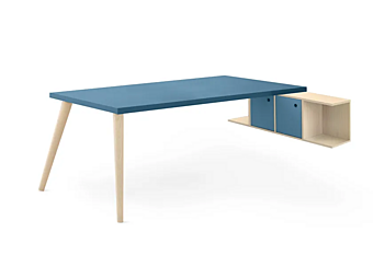 Bureau modulable avec unité murale Luce Nidi