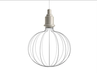 Suspension en céramique Edison petite B MARIONI 02190MB
