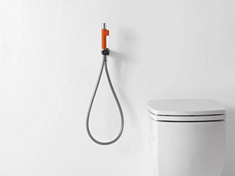 Douchette en acier inoxydable pour toilettes AGAPE Hydro Idroscopino Douchette en acier inoxydable pour toilettes AGAPE Hydro Idroscopino usine Agape de l'Italie