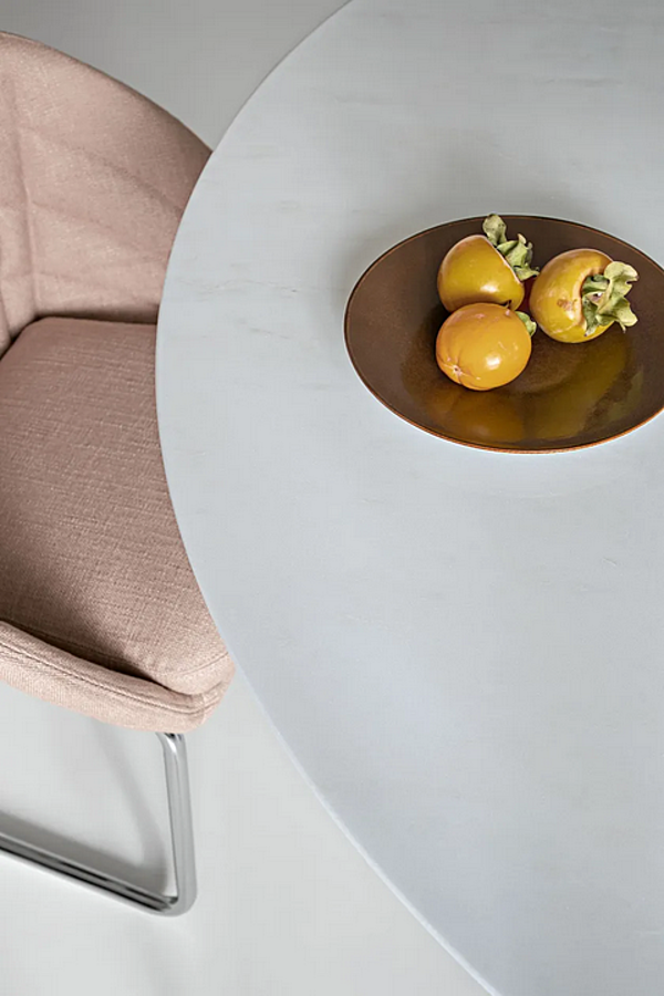 Chaise en tissu Petite Fleur Saba usine SABA de l'Italie. Foto №10