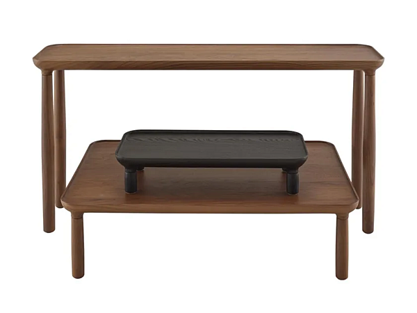 Table basse rectangulaire en bois massif Lotis LIGNE ROSET usine LIGNE ROSET de l'Italie. Foto №1