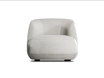 Fauteuil avec housse amovible en tissu Kristalia Brioni Up 29BRI31