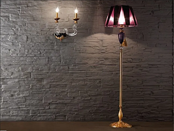 Lampadaire en métal Barocco PT1 Euroluce Lampadari usine EUROLUCE LAMPADARi de l'Italie
