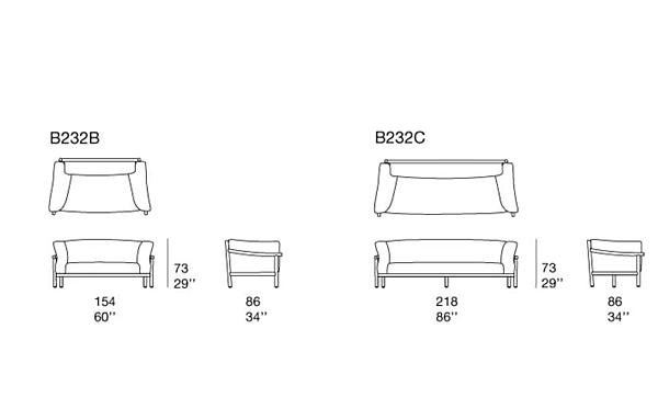 Canapé en tissu de jardin Kyo PAOLA LENTI usine PAOLA LENTI de l'Italie. Foto №2