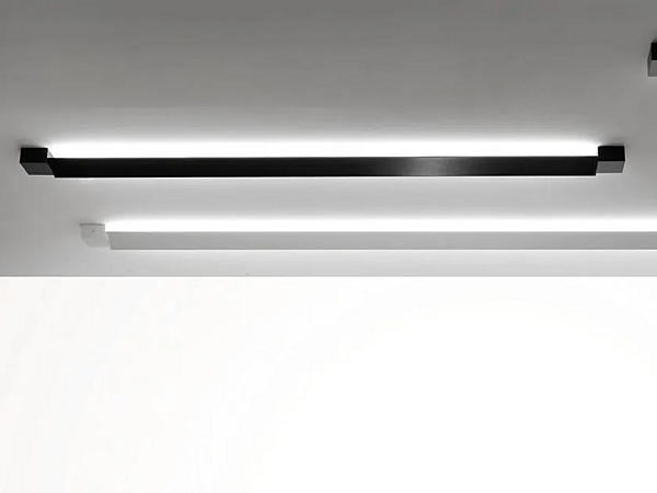 Lampe de plafond en aluminium pivotante Fabbian usine Fabbian de l'Italie. Foto №1
