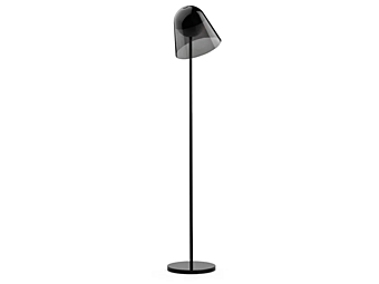Lampe sur pied en verre ajustable Helios GHIDINI1961 BR404BK102