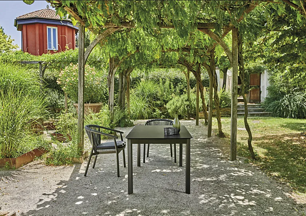 Chaise de jardin en aluminium revêtue de poudre avec accoudoirs VARASCHIN Smart 247P/247PS/247PH, 247PL/247PLS/247PLH usine VARASCHIN de l'Italie. Foto №4