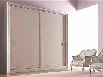 Armoire en bois avec portes coulissantes GIUSY CORTEZARI 724 usine CORTE ZARI de l'Italie