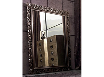 Miroir rectangulaire sur pied en cadre CORTEZARI Gaston 348 Miroir rectangulaire sur pied en cadre CORTEZARI Gaston 348 usine CORTE ZARI de l'Italie