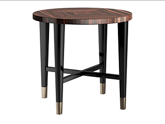 Table basse ronde en bois Kiron Capital Collection KRN.TB usine Capital Collection de l'Italie