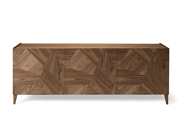 Walnut Sideboard Frammenti L411N by Arte Brotto usine Arte Brotto de l'Italie. Foto №5