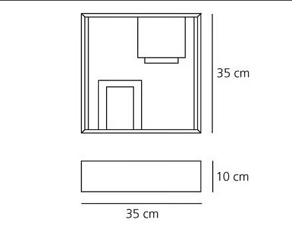 Lampe de table en métal Plate Fato Artemide 0048010A, 0048050A usine Artemide de l'Italie. Foto №9