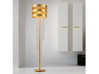 Lampadaire en cristal Swarovski Dafne Euroluce Lampadari usine EUROLUCE LAMPADARi de l'Italie