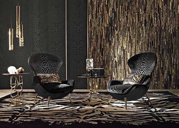 Fauteuil ROBERTO CAVALLI CURAÇAO usine ROBERTO CAVALLI de l'Italie. Foto №8
