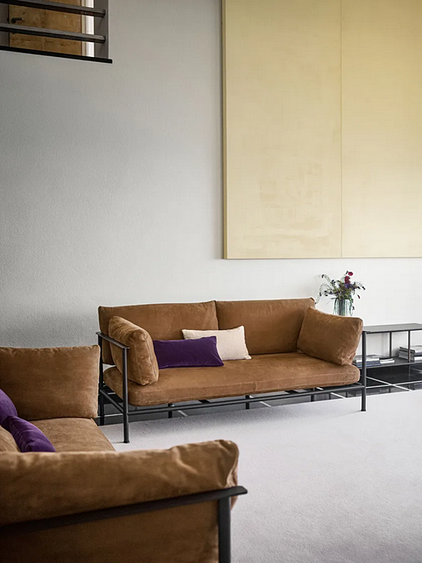 Canapé en cuir 2 places Elodie 908 D Potocco 908/D usine POTOCCO de l'Italie. Foto №3