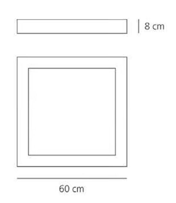 Applique murale en méthacrylate Altrove Artemide 1538110A, 1352150app usine Artemide de l'Italie. Foto №7