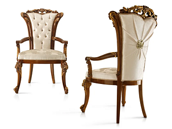 Fauteuil en tissu rembourré avec accoudoirs Dolcevita A.R. Arredamenti 209